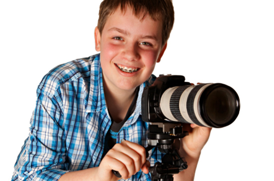 Young photographer